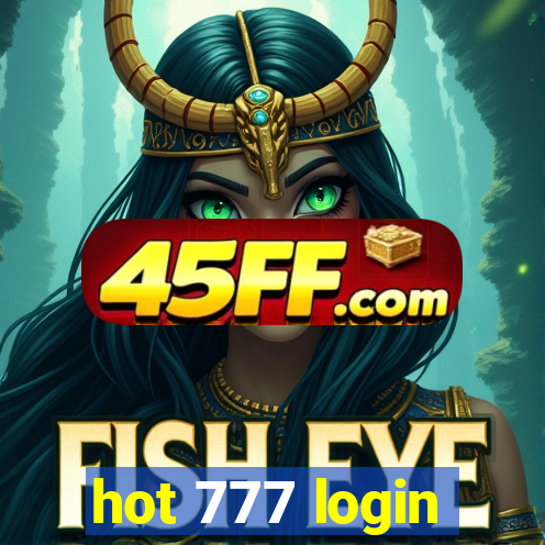 hot 777 login
